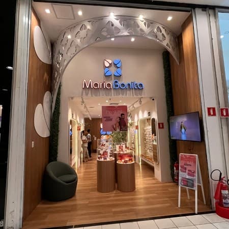 Logo da loja maria bonita