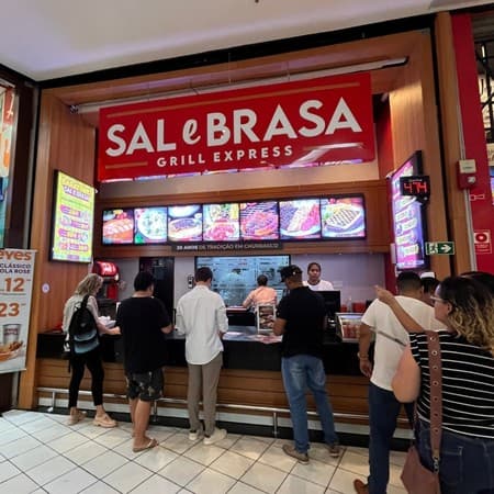 Logo da loja sal e brasa