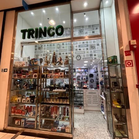 Logo da loja trinco