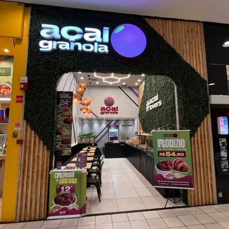 Logo da loja açai granola