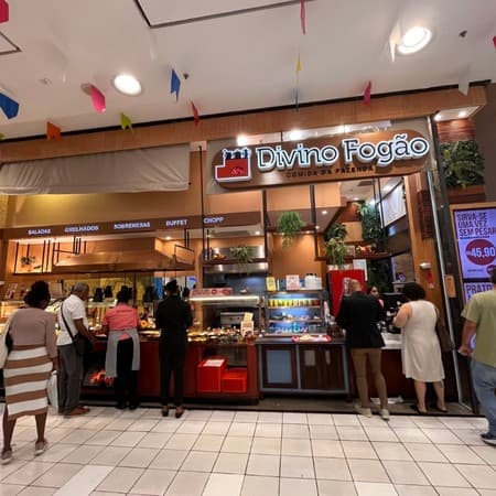 Logo da loja divino fogão