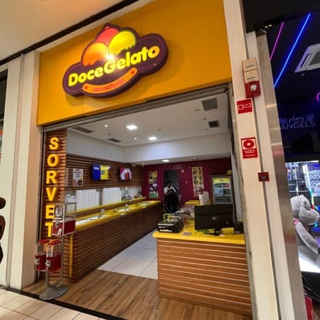 Logo da loja doce gelato