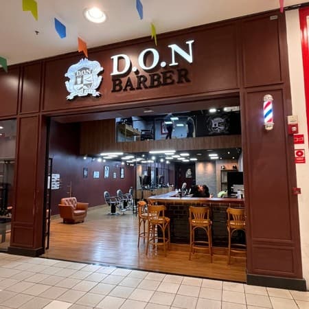 Logo da loja don barber beer