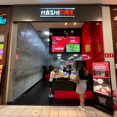Logo da loja hashi time