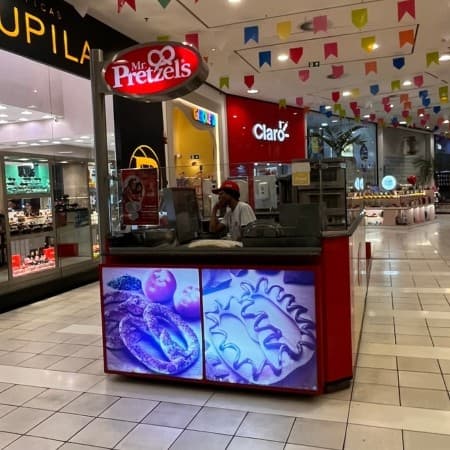 Logo da loja mr. pretzels