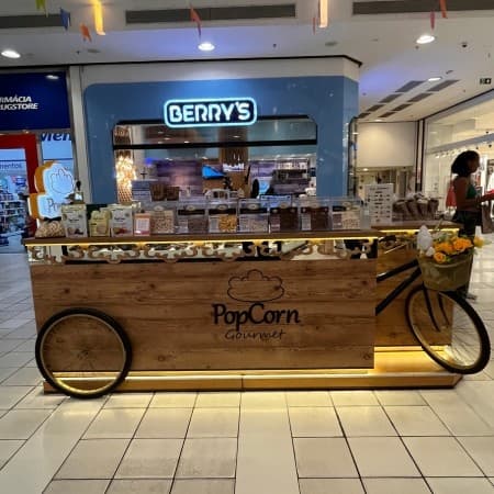 Logo da loja popcorn gourmet